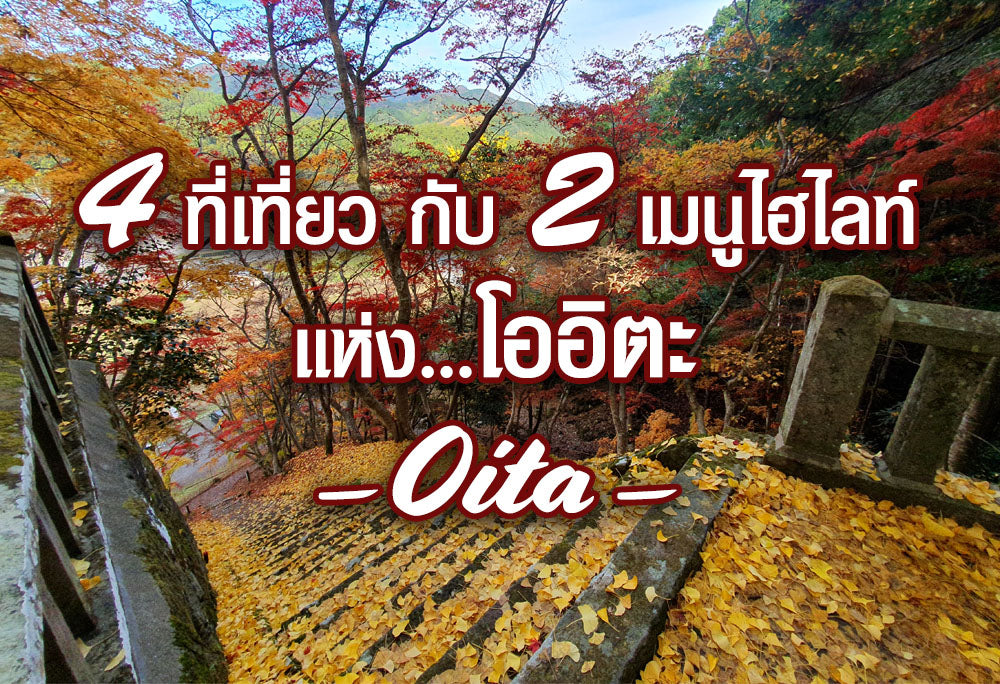 4 ที่เที่ยว กับ 2 เมนูไฮไลท์ แห่งโออิตะ เมืองแห่งน้ำพุร้อนชื่อดังในภูมิภาคคิวชู