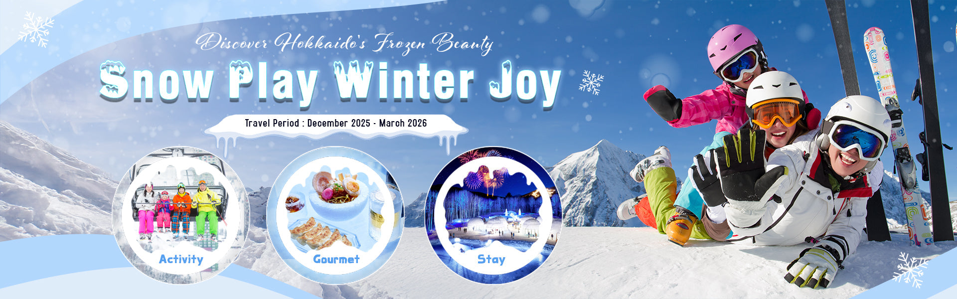 Snow Play Winter Joy