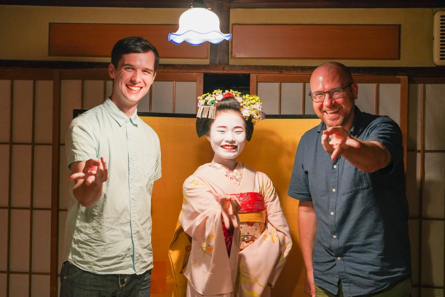 Dinner with Maiko in a Traditional Kyoto Style Restaurant Tour