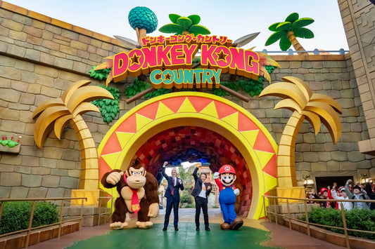 THE WORLD’S FIRST *1 DONKEY KO NG COUNTRY ™ AREA IN SUPER NINTENDO WORLD ™ IS NOW OPEN AT UNIVERSAL STUDIOS JAPAN