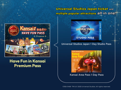 Have Fun in Kansai Premium Pass 1 Week Free Pass