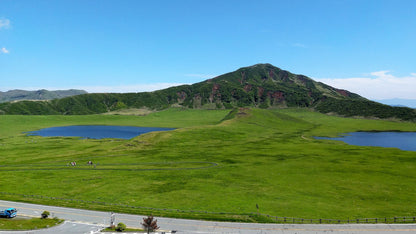 Aso's 3 Spectacular Sights: Kusasenri, Daikanbo  & Nabegataki Falls Tour