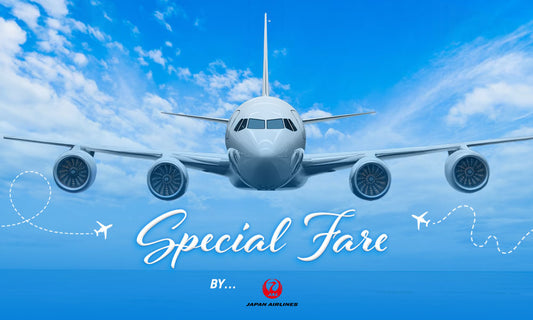 Special fare to Japan by JAL